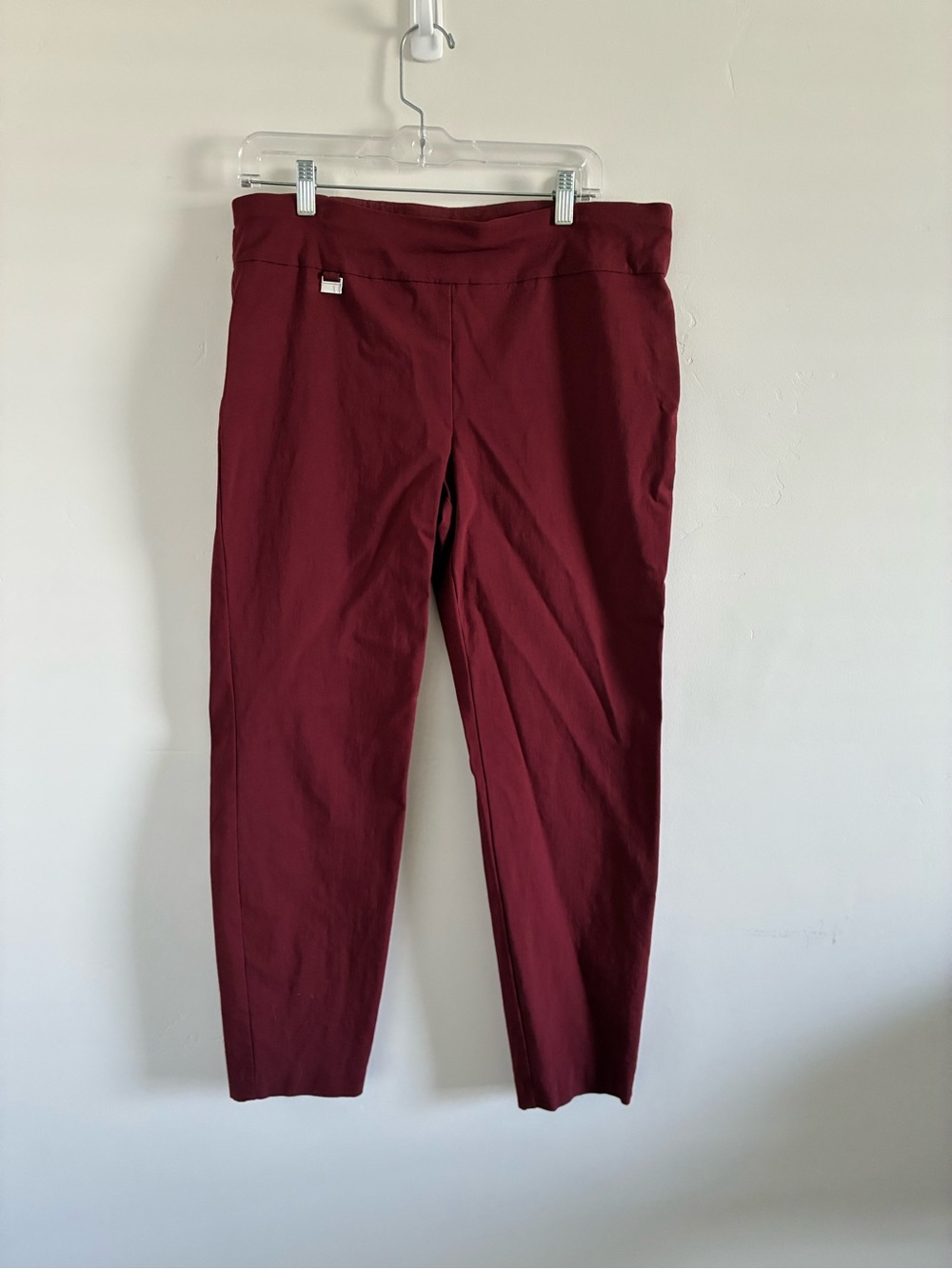 Alfani Women’s Burgundy Straight-Leg Pants size 14